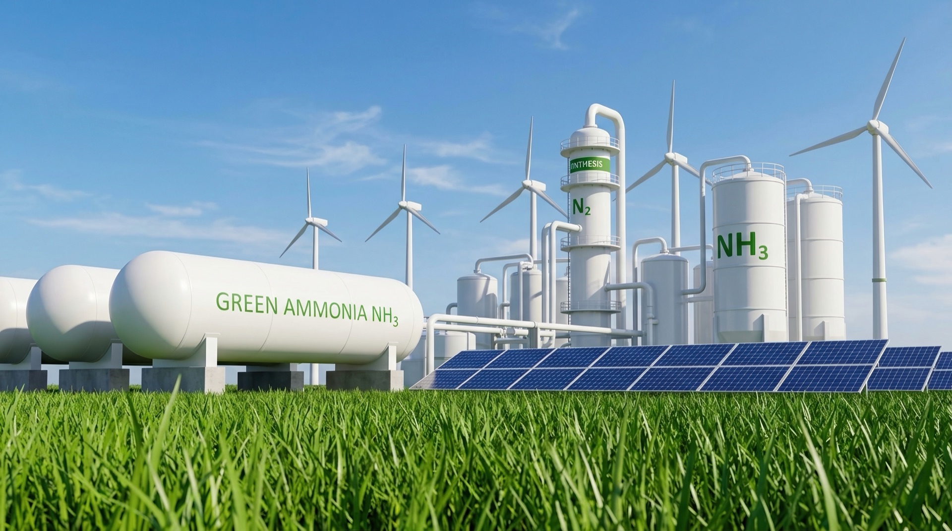 Hydrogen, ammonia, and industrial process infrastructure